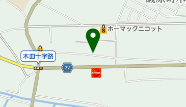 常陸農業協同組合Aコープいそはらの地図画像