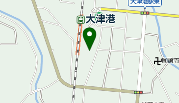 大山石油店の地図画像