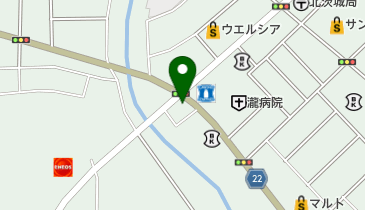 バックル美容室の地図画像