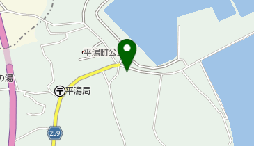 砥上屋旅館の地図画像