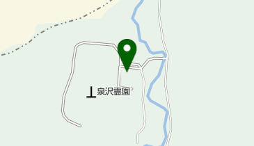 北茨城市泉沢霊園の地図画像