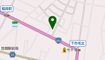笠間ガス開発株式会社の地図画像