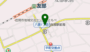 川上硝子店の地図画像