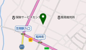 笠間家政婦紹介所の地図画像