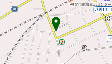 中庭テレビ店の地図画像