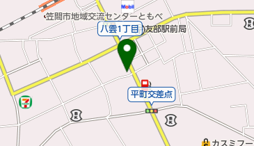 肉の来栖の地図画像