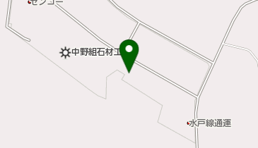 中根石材株式会社の地図画像