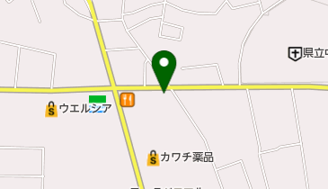 綿引時計店の地図画像