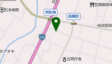 アサヒ美容室の地図画像