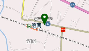 織田美容室本店の地図画像