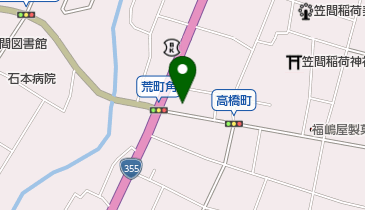 ペットショップ笠間の地図画像