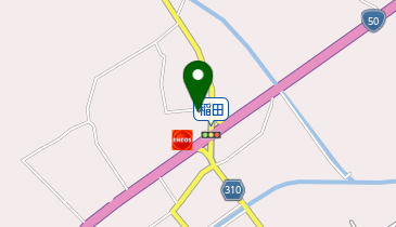 河内屋商店の地図画像