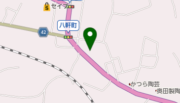 柏理容所の地図画像