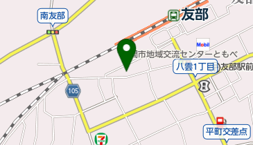 豊田理美容店の地図画像