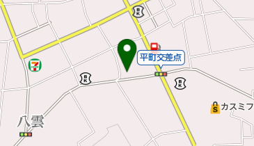 永堀理容室の地図画像