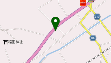 まるす食堂の地図画像