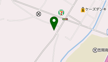 ケアハウスかさまの地図画像
