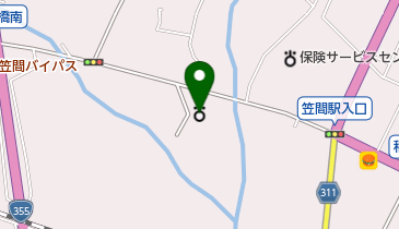 関東森林管理局森林技術センターの地図画像