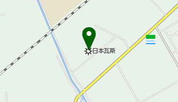 日本瓦斯株式会社 取手工場の地図画像