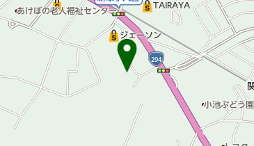 小池ぶどう園の地図画像