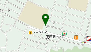 戸頭町会東集会所の地図画像