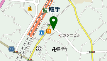 取手カイロプラクティック研究所の地図画像