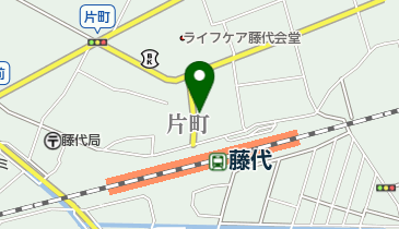 明治牛乳藤代販売所の地図画像