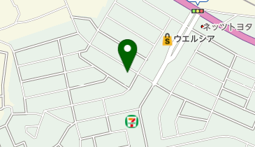 取手シオンの丘キリスト教会の地図画像