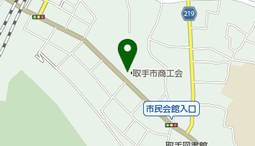 取手市商工会の地図画像