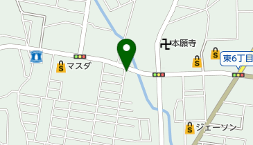 せきや化粧品店の地図画像