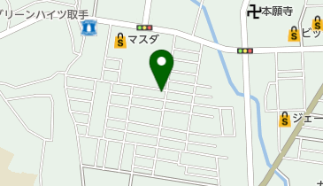 岩沢酒店の地図画像
