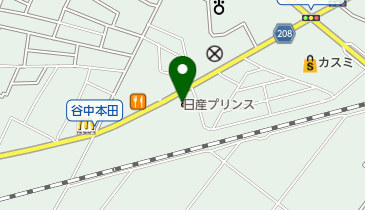 日産プリンス茨城販売株式会社 藤代店の地図画像