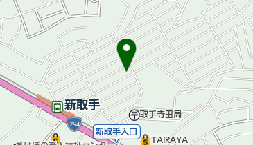 ジャストベークフジの地図画像