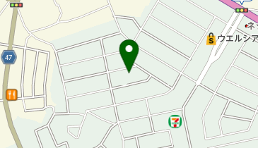 カットハウスJUNの地図画像