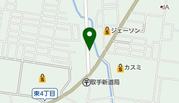 ビューティかずの地図画像