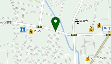 かおる訪問美容(一般社団法人)の地図画像