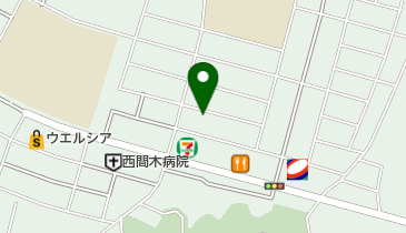 ポポ美容室の地図画像