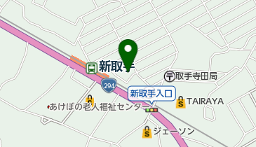 山崎さとし美容室の地図画像