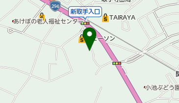 大原不動産の地図画像