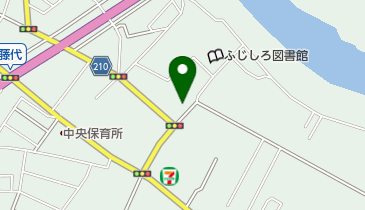 柏屋洋品店の地図画像