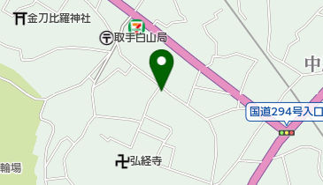 くらもち洋品店の地図画像