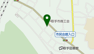 イイジマ理容の地図画像