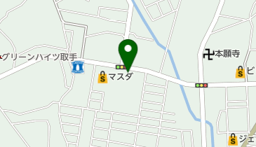 バーバーショップファインの地図画像