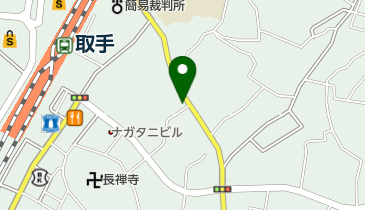 高森理容室の地図画像