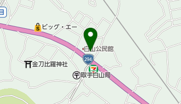 取手市役所 働く婦人の家・勤労青少年ホーム・ゆうあいプラザの地図画像