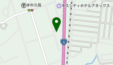 下町自治会館の地図画像