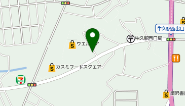 イン・スタッフの地図画像