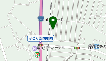 スワン美容室の地図画像