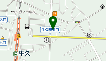 美容室カットインベーシックの地図画像