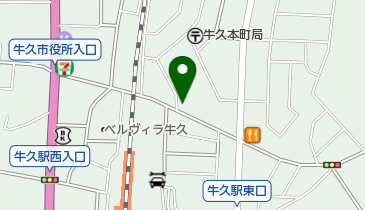 西村不動産の地図画像